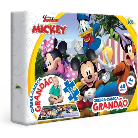 Quebra-Cabeca Grandão 48 peças Mickey - Disney