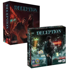 Deception Murder in Hong Kong + Expansão Undercover Allies - Across the Board