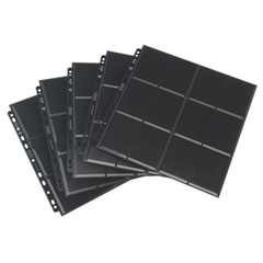 Gamegenic: 24-Pocket Sideloading Pages 10 pcs pack (Preto) na internet