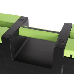 Gamegenic: Game Castle Preto/Verde - Facil Shopping