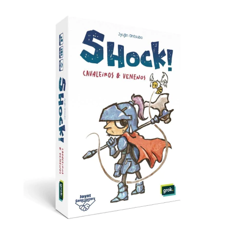 Jogo Shock! Cavaleiros & Venenos- Jogo de Cartas - Grok