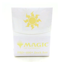 UltraPro: Deck Box Mana 8: Plains - Magic The Gathering - comprar online