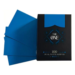 Sleeves The One Dual Matte Padrão 63x88mm Azul - Central - comprar online