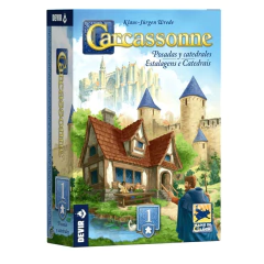 Expansão Carcassonne Estalagens e Catedrais (Nova Edição)