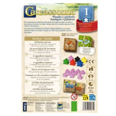 Expansão Carcassonne Estalagens e Catedrais (Nova Edição) - comprar online