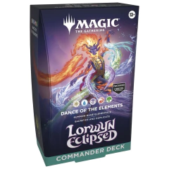 Pré-Venda Deck de Commander- Lorwyn Eclipsed- Dance of Elements- WUBRG