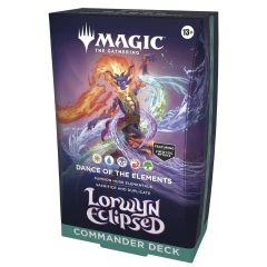 Pré-Venda Deck de Commander- Lorwyn Eclipsed- Dance of Elements- WUBRG na internet