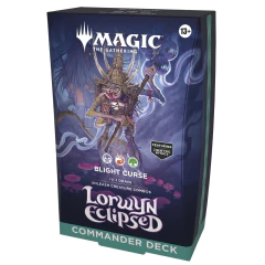 Pré-Venda Deck de Commander - Lorwyn Eclipsed - Blight Curse - (BRG)