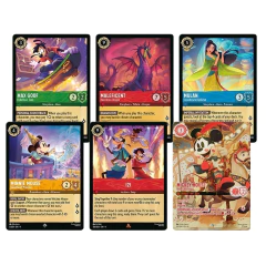 (ING) Disney Lorcana Deck Inicial - Fabled MAX e Powerline - comprar online
