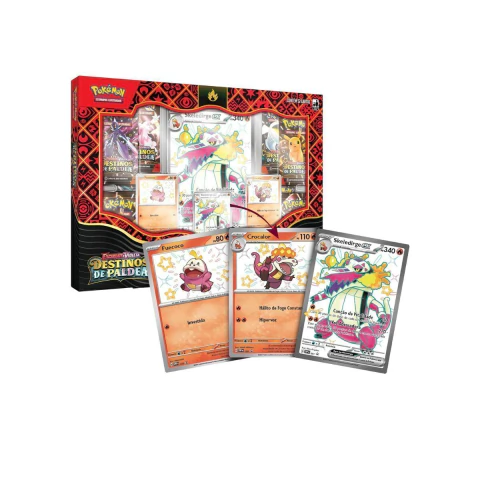 Box pokemon TCG Iniciais De Paldea Skeledirge