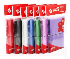 Sleeves p/ Cards Padrão 63x88mm Shield Matte - Roxo - comprar online