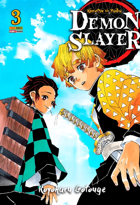 Demon Slayer - Kimetsu No Yaiba Vol. 3 - Mangá - Panini