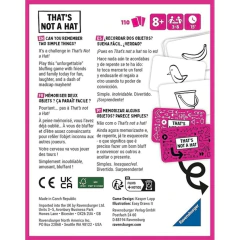 That's Not a Hat - Jogo de Cartas - Galápagos - Facil Shopping