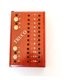 Jogo de Truco com Estojo em Madeira Maciça - Botticelli