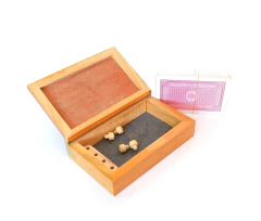 Jogo de Truco com Estojo em Madeira Maciça - Botticelli - comprar online