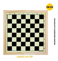 Tabuleiro Oficial para Xadrez (3x3) - Botticelli