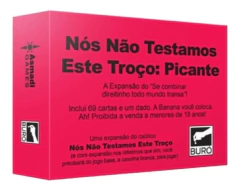 Nós Não Testamos Este Troço: Picante Expansão Jogo de Cartas - comprar online
