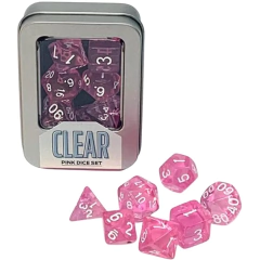 Kit de Dados: Clear Pink - Buró - comprar online
