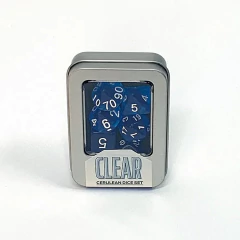 Kit de Dados: Clear Cerulean - Buró