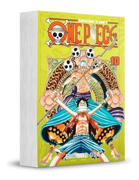 One Piece 3 em 1 Vol. 10 - Mangá - Panini