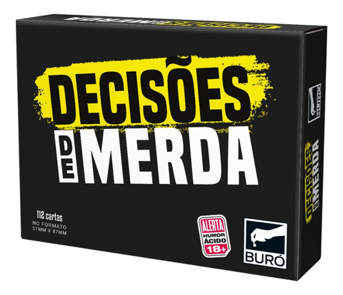 Decisões de Merda - Jogo de Cartas - Buró