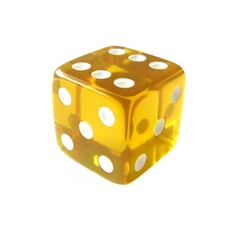 Dado 6 Lados Translucido Jumbo 45X45X45 mm Ludens Spirit - comprar online