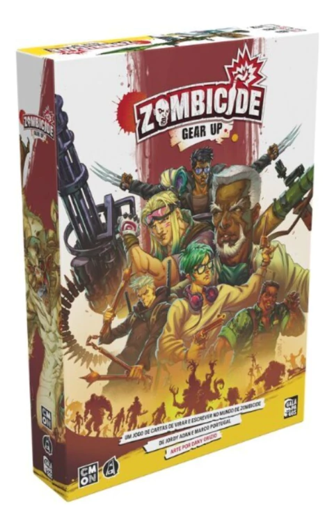 Zombicide: Gear Up - Jogo de Tabuleiro - Galápagos