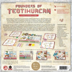 Founders of Teotihuacan -Jogo de Tabuleiro - Bucaneiros
