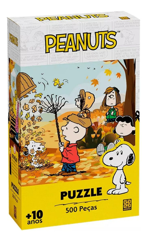 Puzzle 500 peças Snoopy - Peanuts - Grow