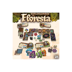Exploradores da Floresta - Jogo de Tabuleiro - mosaico na internet