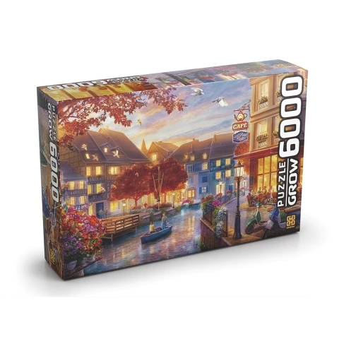 Grow: Puzzle 6000 pecas - Le Petit Cafe