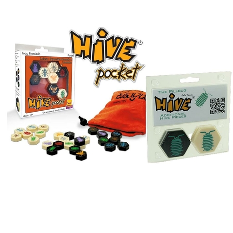 Super Combo: Hive Pocket + Expansões: Mosquito, Joaninha e Tatuzinho - Across the Board