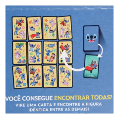 Jogo de Cartas Eu Vi! Stitch Disney- Copag - comprar online