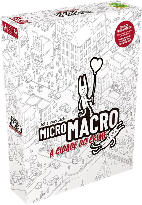 Micro Macro: A Cidade do Crime Jogo de Tabuleiro Galápagos