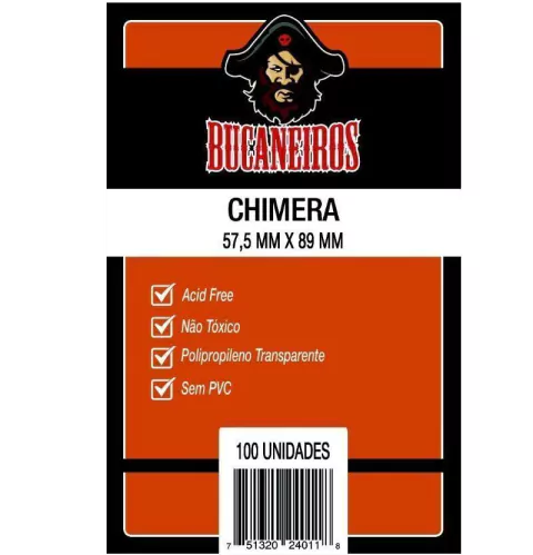 Sleeve Chimera (57,5 x 89mm) - Bucaneiros