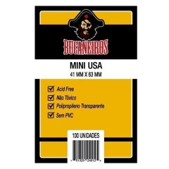 Sleeve Mini USA 41x63 mm - Bucaneiros