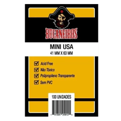 Sleeve Mini USA 41x63 mm - Bucaneiros - comprar online