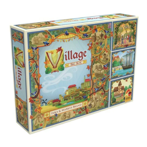 Village: Big Box (Edição em Inglês- Jogo de Tabuleiro - Galápagos