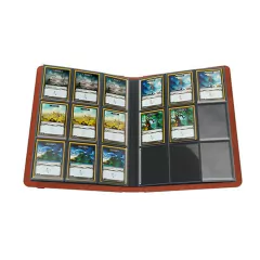 Gamegenic: Prime Album p/cards 18-Pocket -Vermelho-Galápagos - Facil Shopping