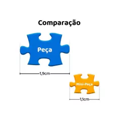 Mini Quebra-cabeça 500 peças Estrada com Cipreste e Estrela - loja online