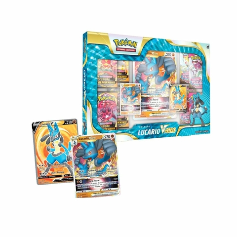 Pokémon Box Coleção Premium - Lucario V-ASTRO