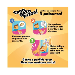 Taco Gato Kids - Jogo de Catas - Papergames na internet