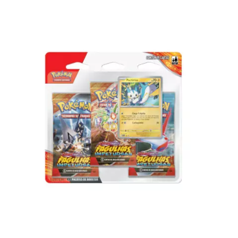 Blister Triplo Fagulhas Impetuosas - Pachirisu