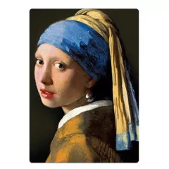 Quebra-cabeça 500pç Nano Moça Brinco Pérola Johannes Vermeer na internet