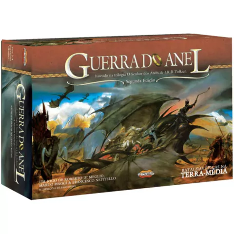 Guerra do Anel - 2ª Edição + Promos - Jogo de Tabuleiro - Devir