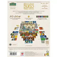 O Senhor dos Anéis: Duelo pela Terra Média-Jogo de Tabuleiro - Galápagos