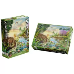 Quebra-Cabeça 2000 Peças Pantanal - Grow - comprar online