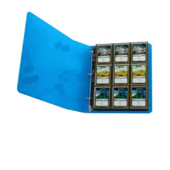 Gamegenic: Prime Ring-Binder Azul Fichário p/ Cards -TCG - Facil Shopping