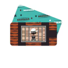 Bandida - Jogo de Cartas - Papergames - comprar online