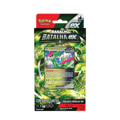 Pokémon Deck de Batalha Folhas Férreas Ex - Copag - loja online